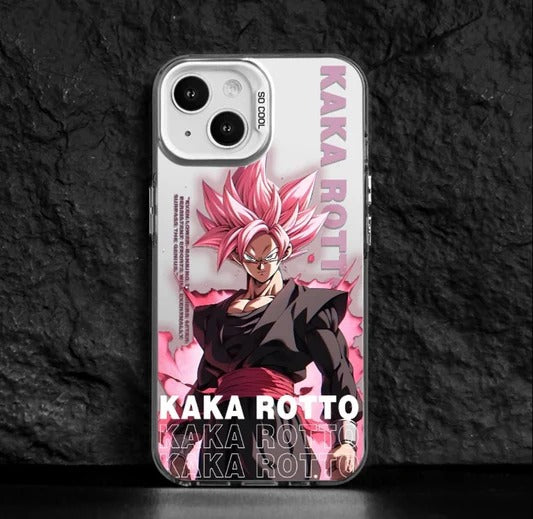 Black Goku SSJR Anime Phone Case