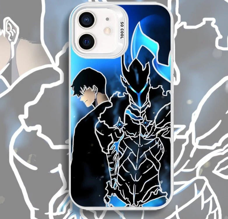 Jin-Woo & Igris Solo leveling Anime Phone Case