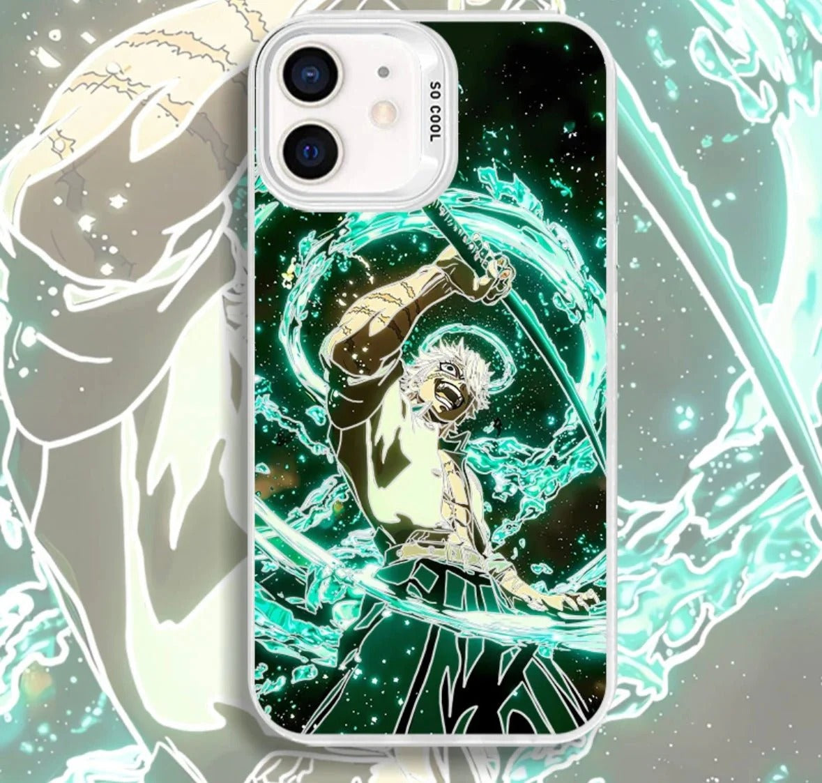 Divine Sanemi Demon Slayer Anime Phone Case