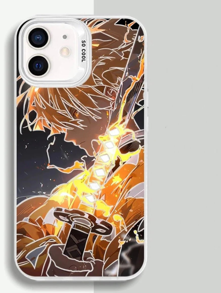 Zenitsu Demon Slayer Anime Phone Case