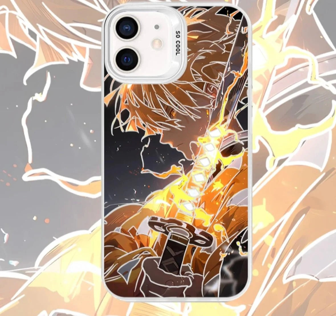 Zenitsu Demon Slayer Anime Phone Case