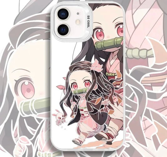 Chibi Nezuko Demon Slayer Anime Phone Case