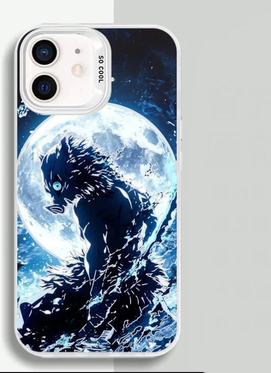 Inosuke Moon Demon Slayer Anime Phone Case