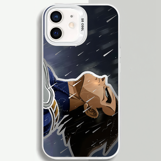 Vegeta Raining Anime Phone Case