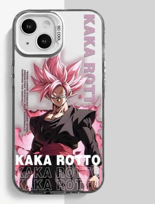 Black Goku SSJR Anime Phone Case