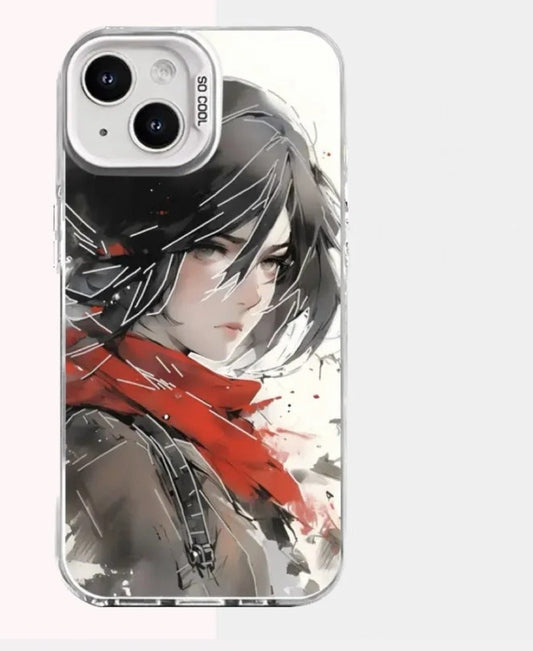 Mikasa AOT Anime Phone Case
