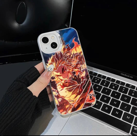 Rengoku Demon Slayer Anime Phone Case