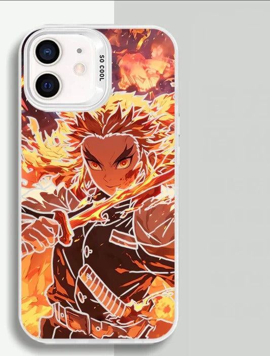 Rengoku Demon Slayer Anime Phone Case
