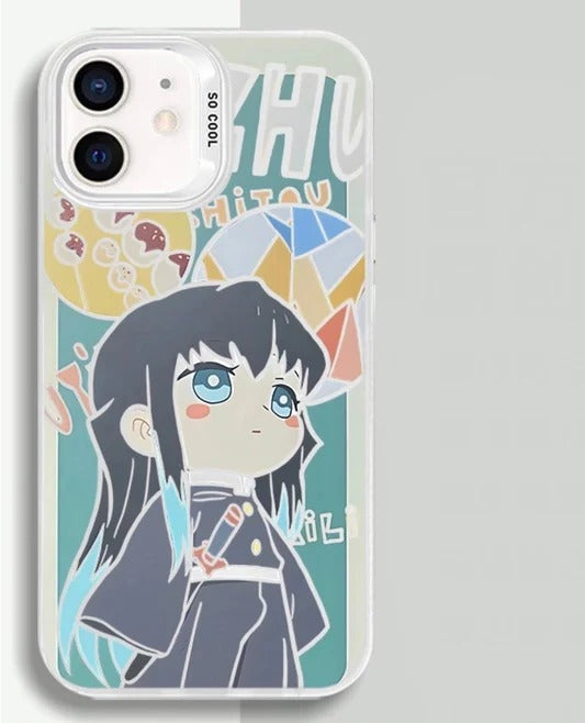 Chibi Muichiro Demon Slayer Anime Phone Case