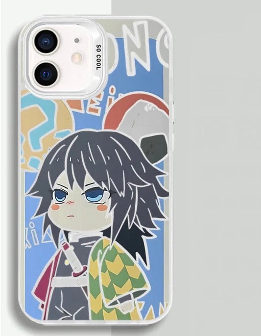 Chibi Giyu Demon Slayer Anime Phone Case