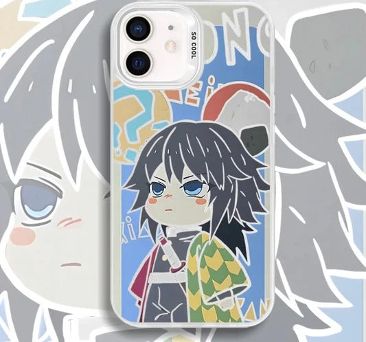 Chibi Giyu Demon Slayer Anime Phone Case